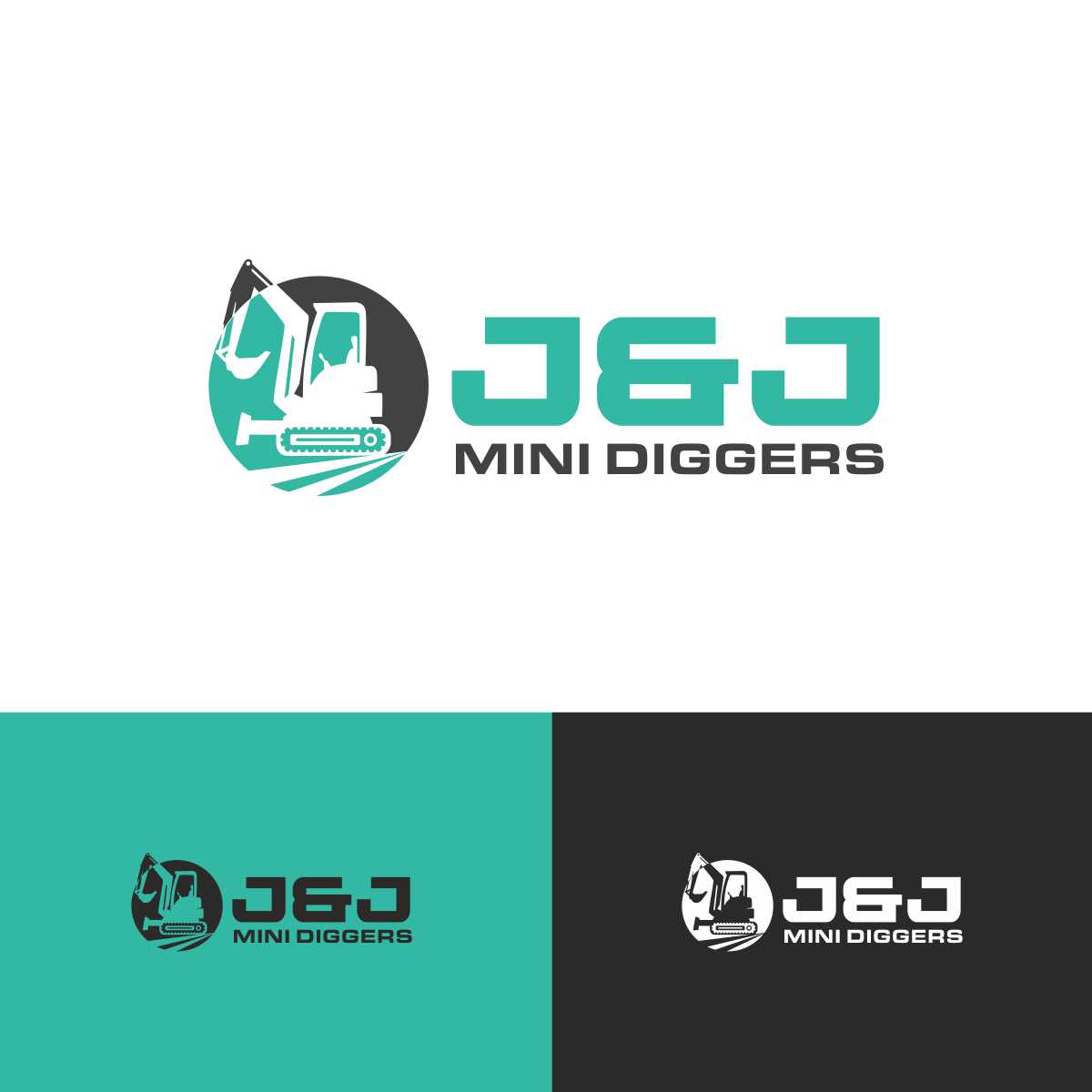 Diseño de Logo por e-graphics para J&J Mini Diggers | Diseño #16723441