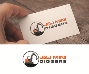 Diseño de Logo por eMARK para J&J Mini Diggers | Diseño: #16728049