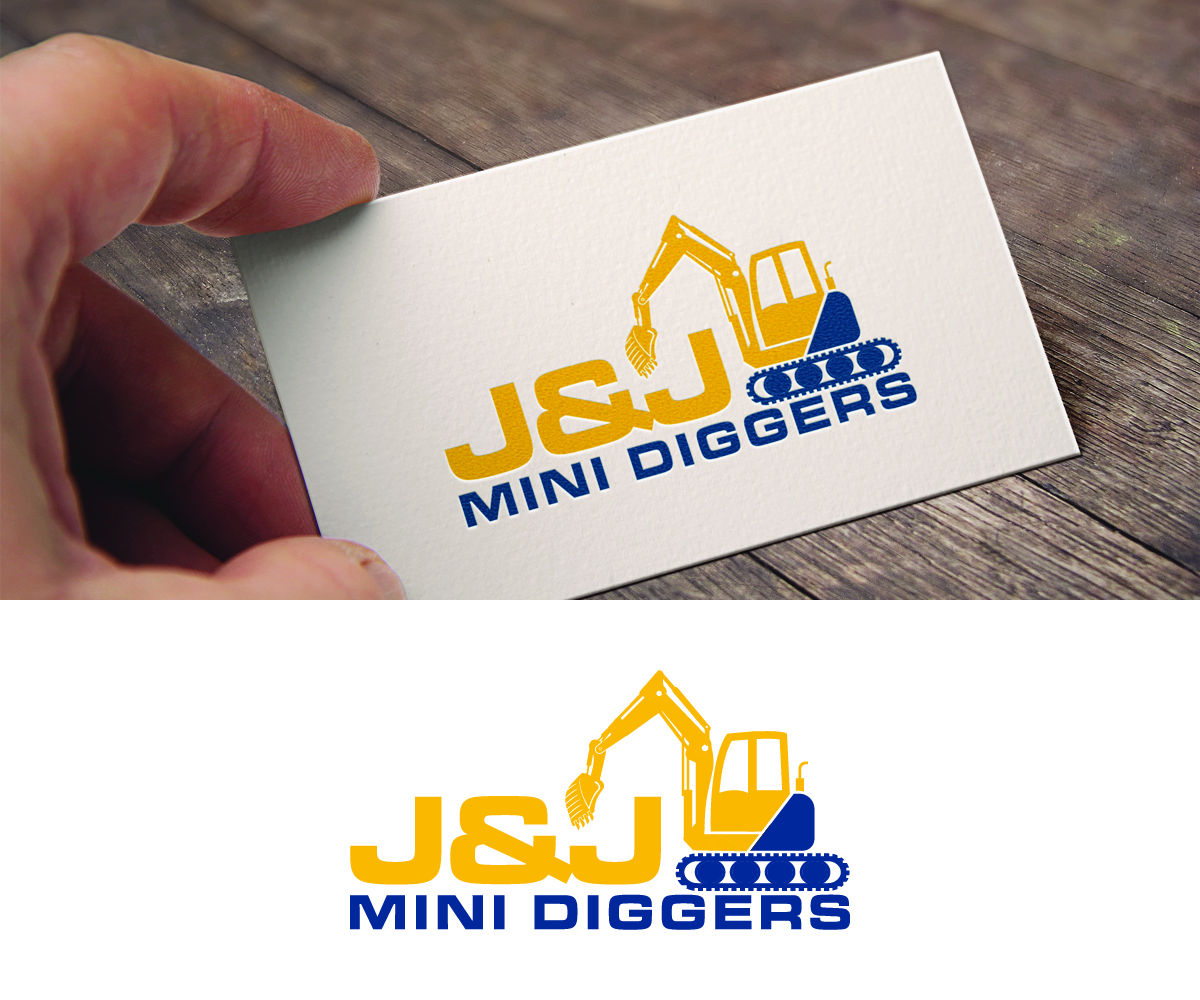 Diseño de Logo por eMARK para J&J Mini Diggers | Diseño #16728050