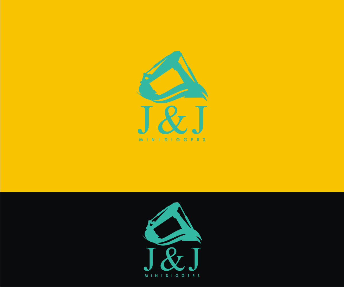 Logo Design by Hengki 3 for J&J Mini Diggers | Design #16720369