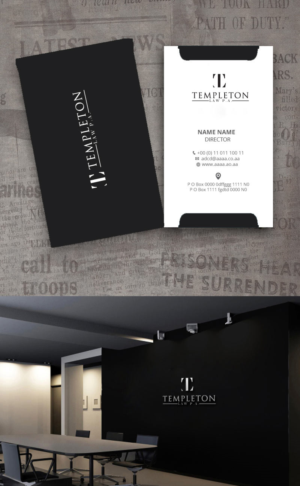 Logo Design by zebronicgraphic for Templeton Law P.A.  | Design: #16607317