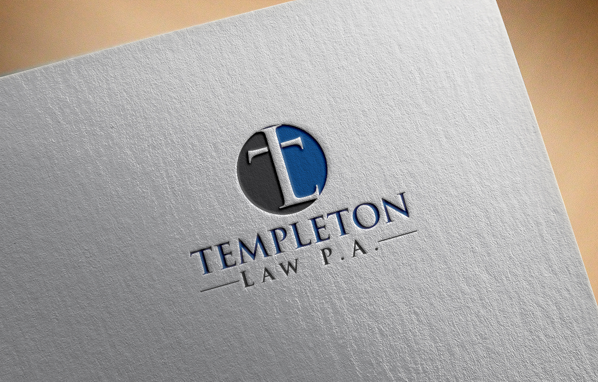Logo Design by ;) for Templeton Law P.A.  | Design: #16597414