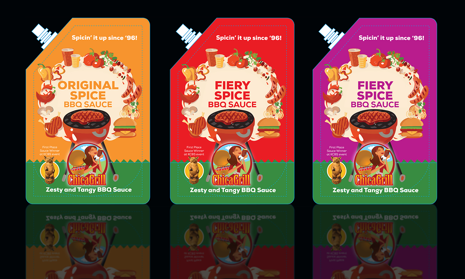 Design Emballage par colin welden pour Chicagrill.com | Design #16642162