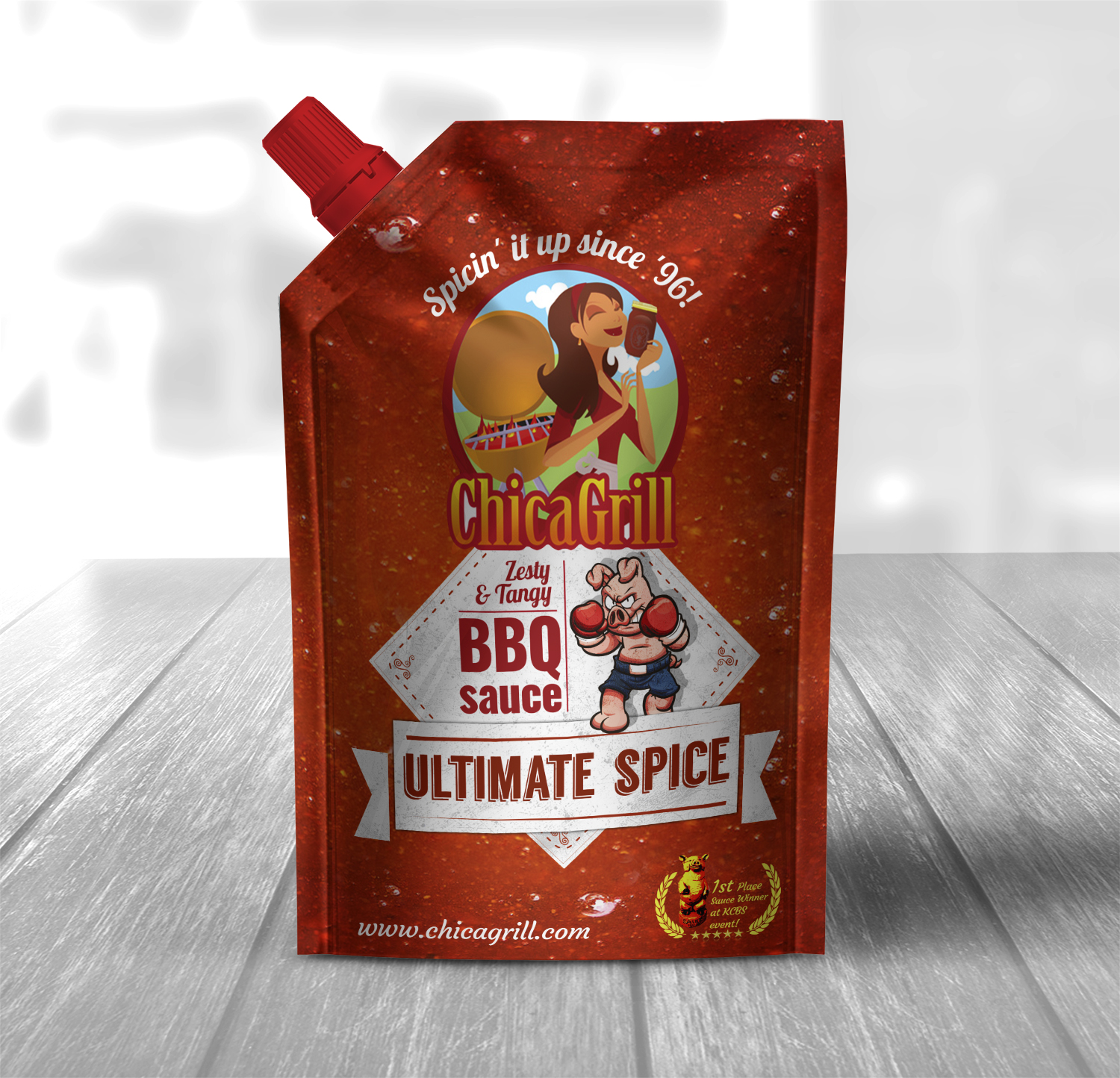 Packaging Design by SAI DESIGNS for Chicagrill.com | Design #16607247