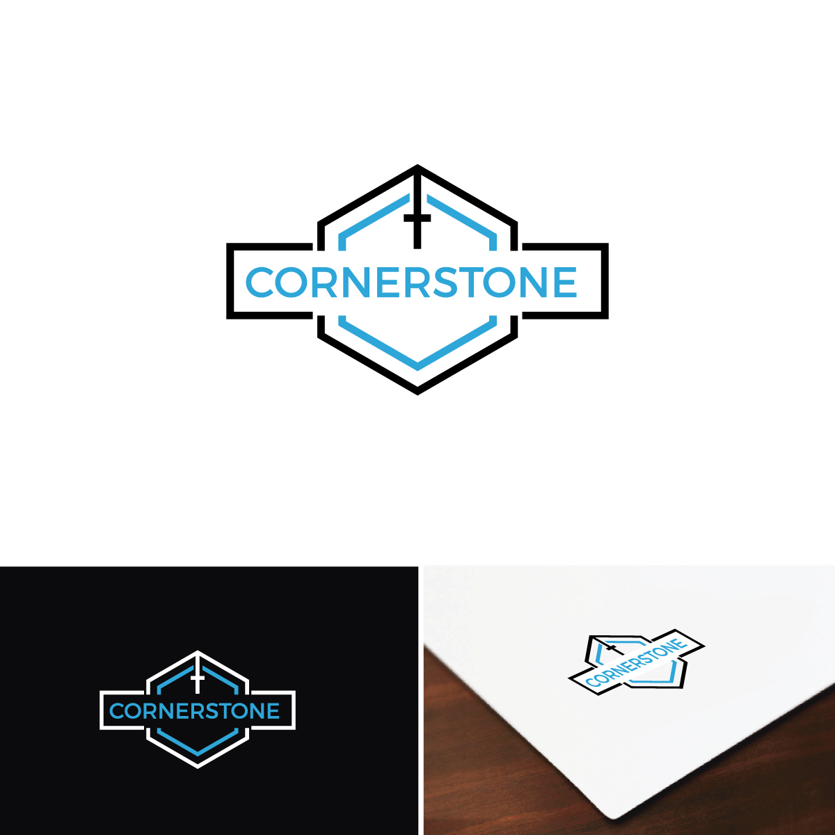 Diseño de Logo por e-graphics para Cornerstone | Diseño #16602476