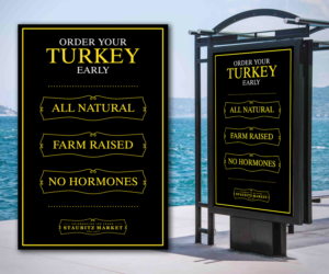 Signage Design by Designers Hub for STAUBITZ MARKET | Design: #16595580