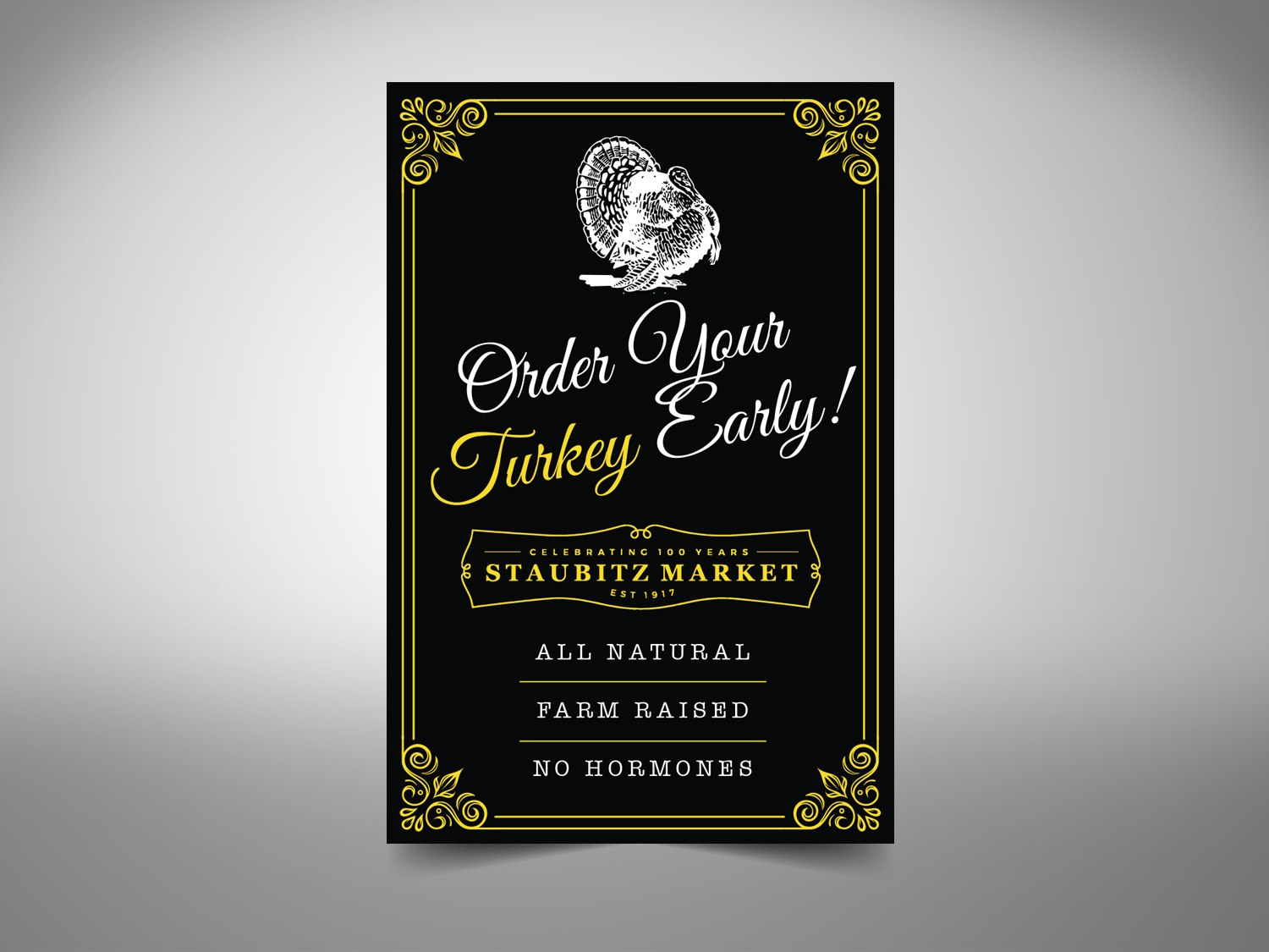 Signage Design by Priyo Subarkah for STAUBITZ MARKET | Design #16596789