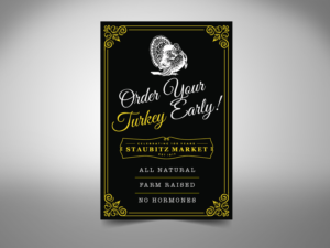 Signage Design by Priyo Subarkah for STAUBITZ MARKET | Design: #16596789