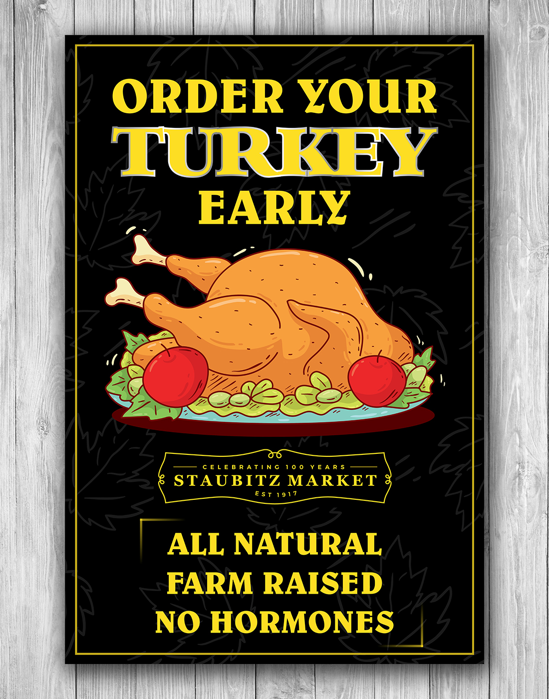 Signage Design by ecorokerz for STAUBITZ MARKET | Design #16599030