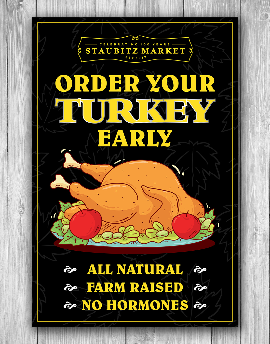 Signage Design by ecorokerz for STAUBITZ MARKET | Design #16599031