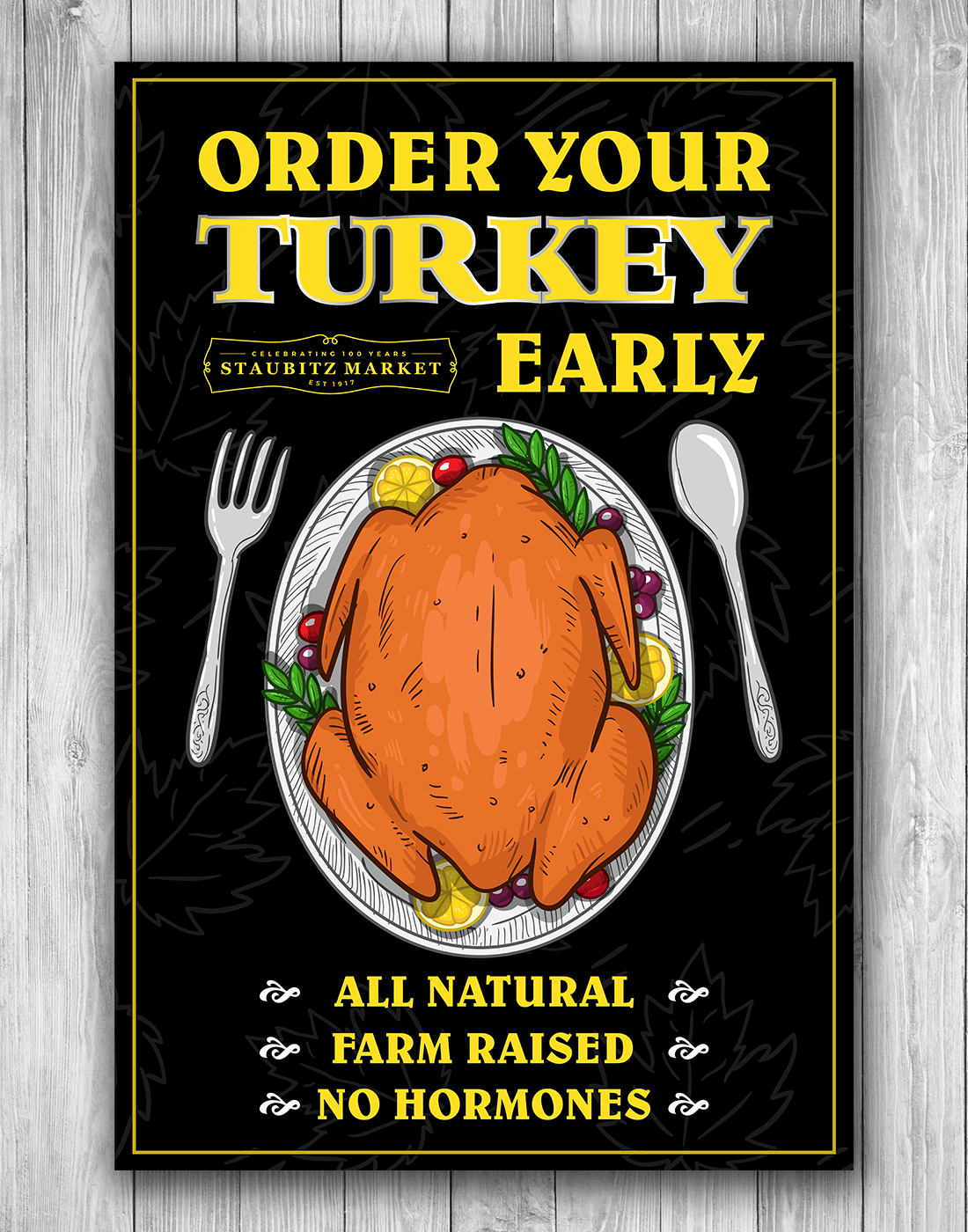 Signage Design by ecorokerz for STAUBITZ MARKET | Design #16599032