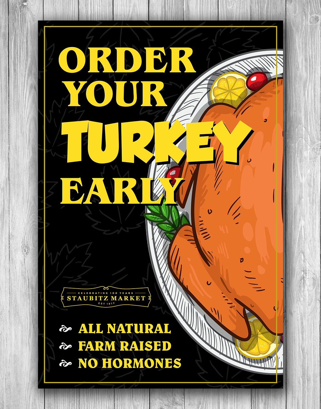 Signage Design by ecorokerz for STAUBITZ MARKET | Design #16599033