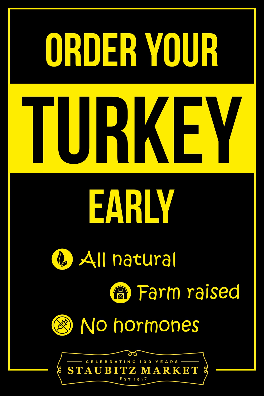 Signage Design by Maestroto for STAUBITZ MARKET | Design #16599223