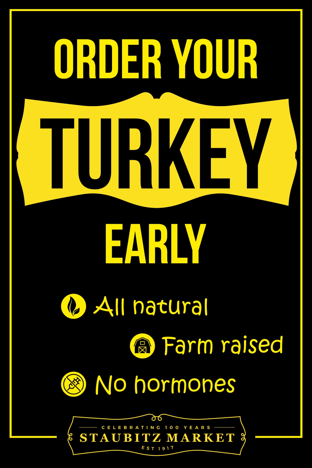 Signage Design by Maestroto for STAUBITZ MARKET | Design #16599224