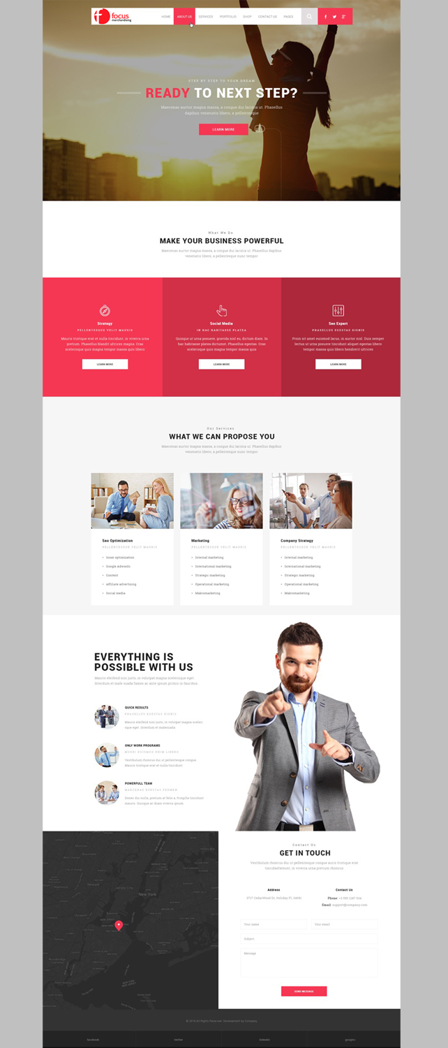 Web Design by Roy for this project | Design #16599963