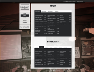 Bar and Grill looking or a Responsive Web design | Wordpress Design by Da Miracle