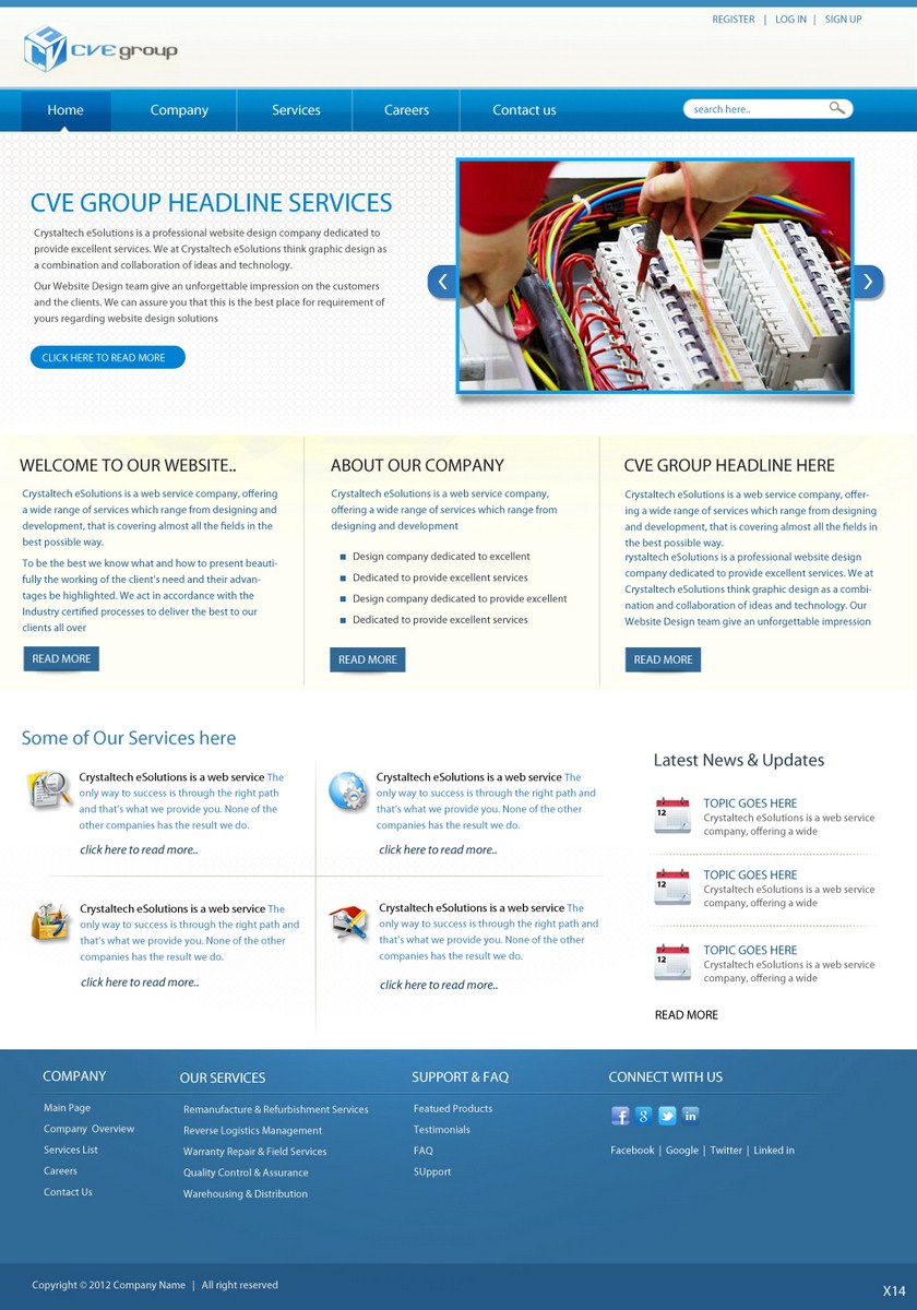 Web Design by pb for Atomic Design & Consulting | Design #620453