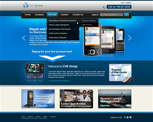 Web Design par Stevecreation pour Atomic Design & Consulting | Design : #614923