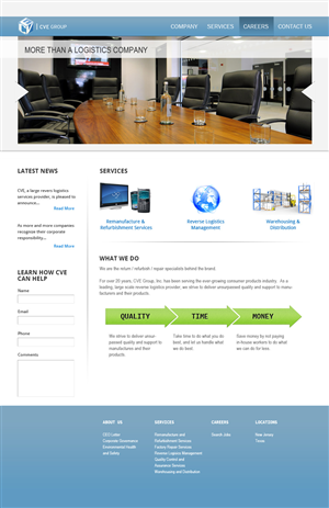 Web Design par Design Castle pour Atomic Design & Consulting | Design : #618924