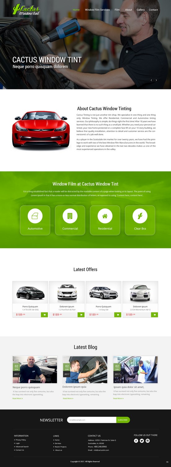 Web Design by pb for Graffx Design | Design #16605053