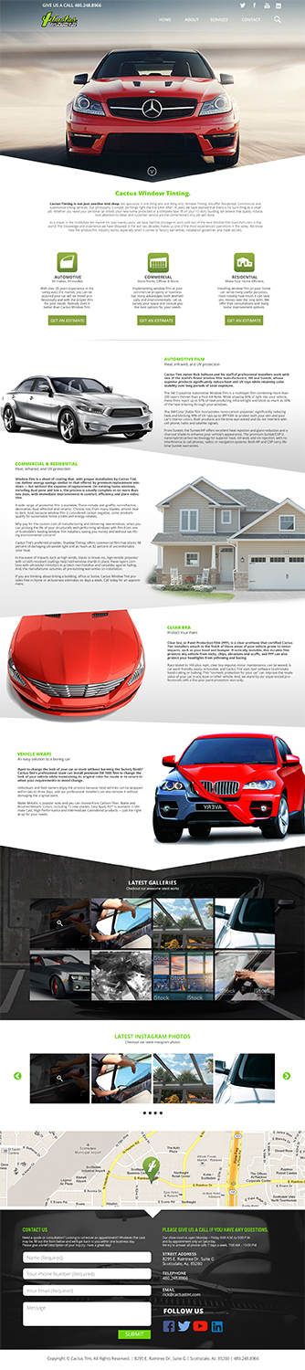 Web Design by Ivan Alcantara for Graffx Design | Design #16585420