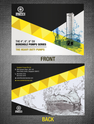 Catalogue Design by rug for Dynatech Pumps | Design: #16991117