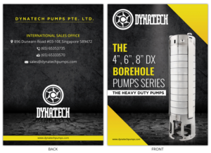 Catalogue Design by SAI DESIGNS for Dynatech Pumps | Design: #16959495