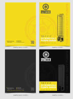 Catalogue Design by SAI DESIGNS for Dynatech Pumps | Design: #17048321