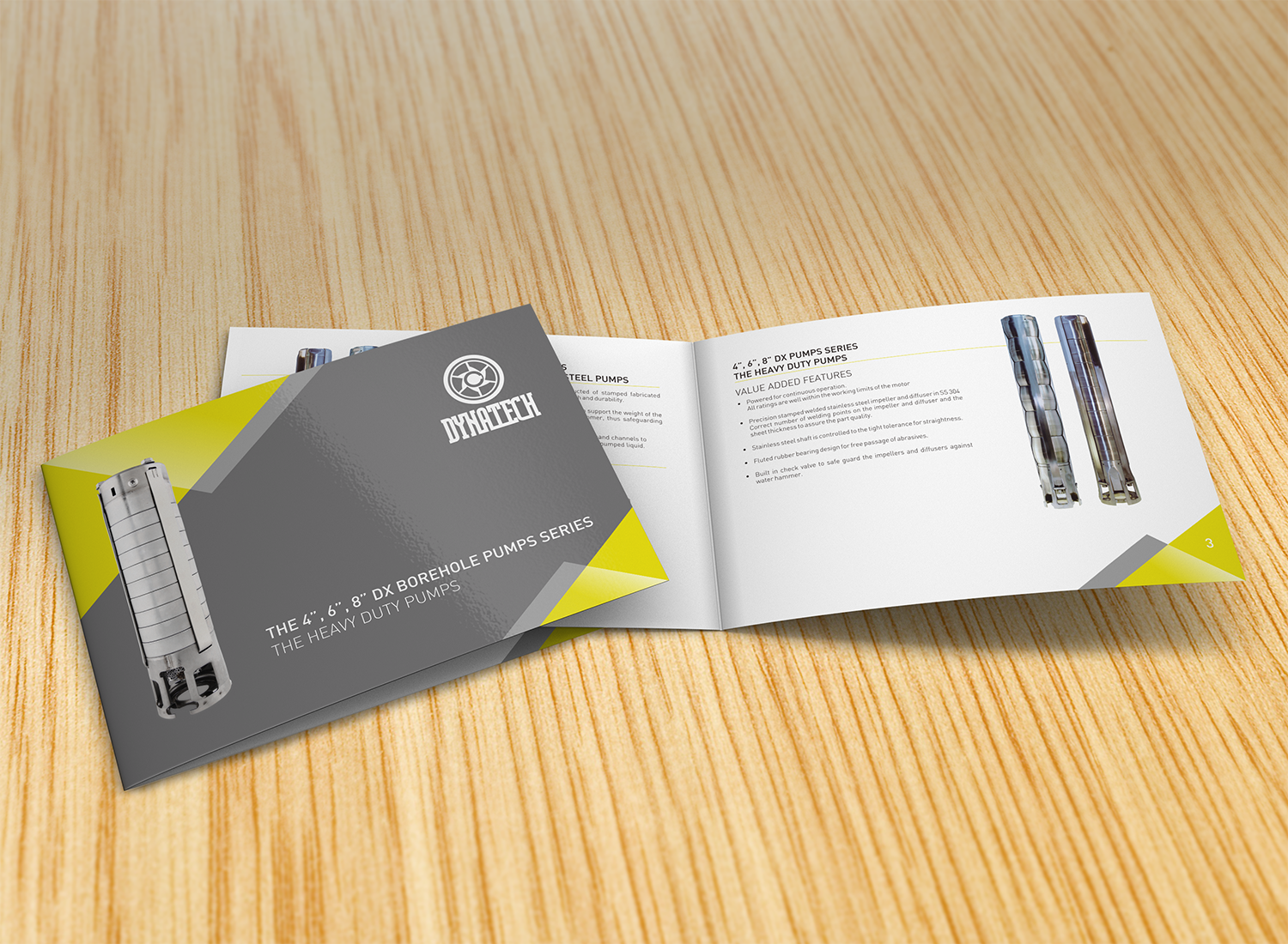 Catalogue Design by barinix for Dynatech Pumps | Design #16858081