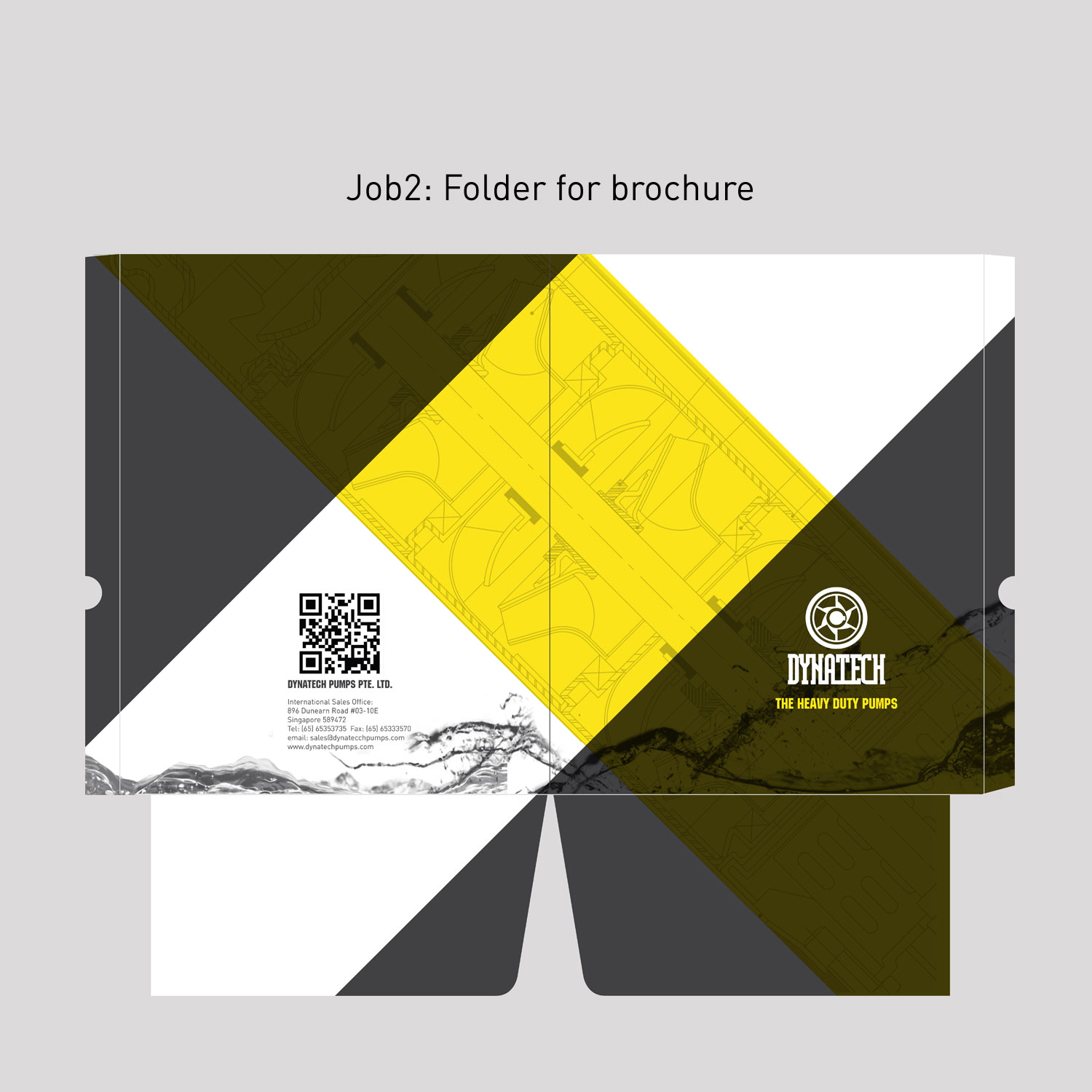 Design de Catalogue par Javelin Studio pour Dynatech Pumps | Design #16977651