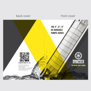 Catalogue Design by Javelin Studio for Dynatech Pumps | Design: #16995377