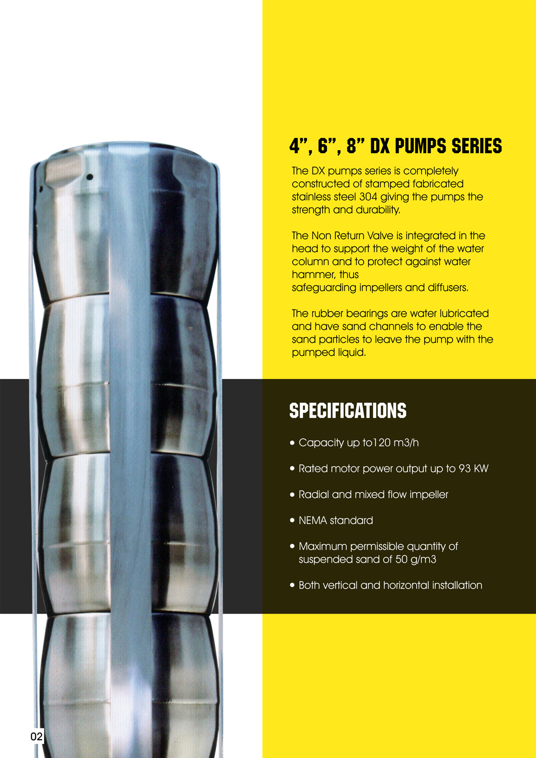 Catalogue Design by Javelin Studio for Dynatech Pumps | Design #17432473