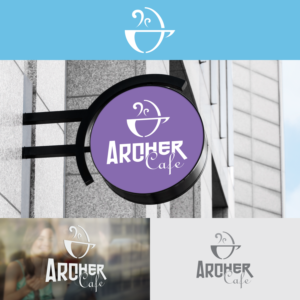 Archer Cafe | Logo Design by Paperfox Designs