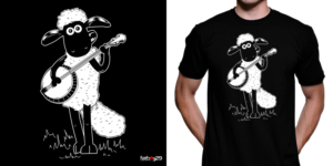 It's NOT Shaun The Sheep - It's Shamus The Sheep!! | T-Shirt-Design von Fatboy Graphic