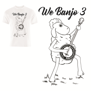 T-Shirt-Design von yukiyenz für We Banjo 3 | Design #16674551