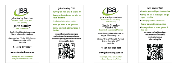 Diseño de Tarjeta de Presentación por TedAtkinson para John Stanley Associates | Diseño #2660244