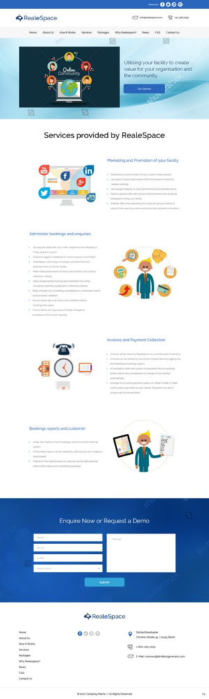 Web Design by pb for this project | Design: #16618287