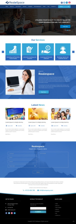 Web Design by pb for this project | Design: #16618289
