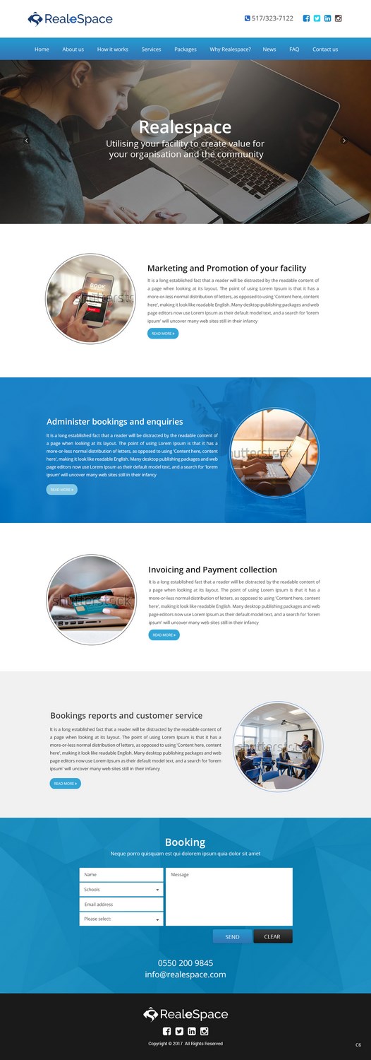 Web Design by pb for this project | Design #16618290