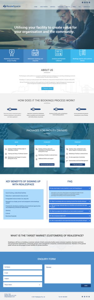 Web Design by Da Miracle for this project | Design: #16684076