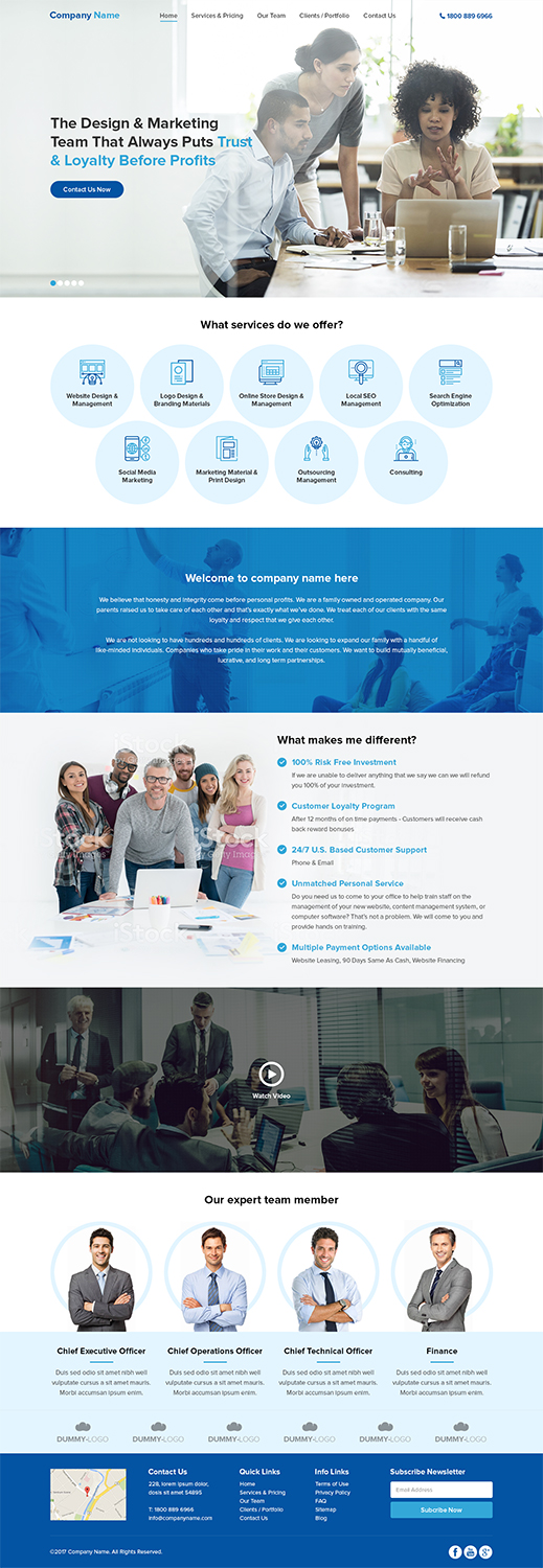 Web Design by RupalTechno for IHUSTLING, LLC | Design #16635589