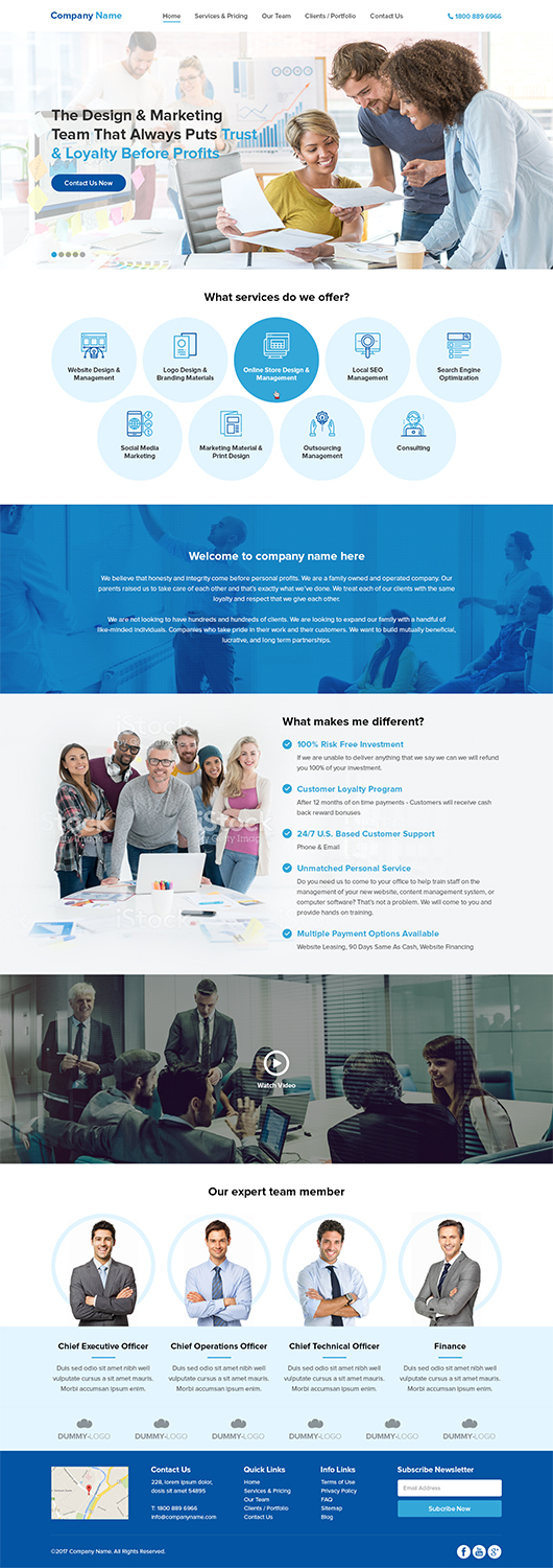 Web Design by RupalTechno for IHUSTLING, LLC | Design #16635913