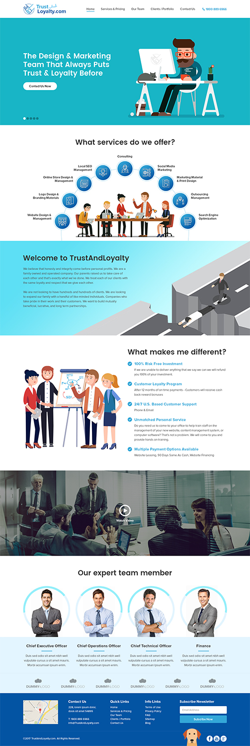 Web Design by RupalTechno for IHUSTLING, LLC | Design #16681158