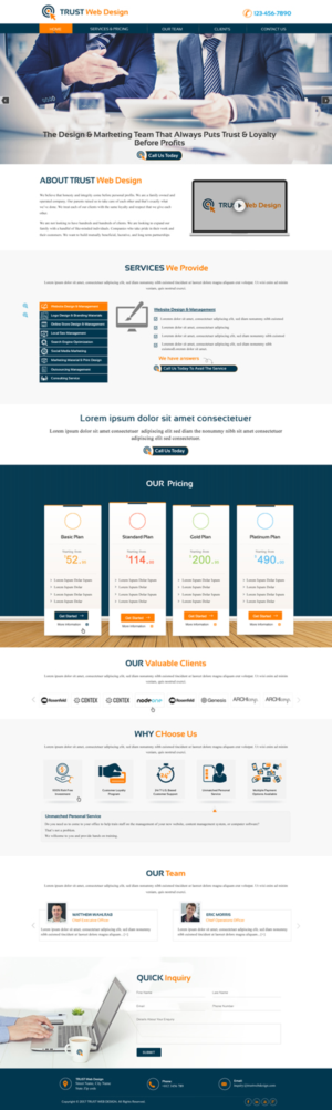 Web Design by harmi_199 for IHUSTLING, LLC | Design: #16654676
