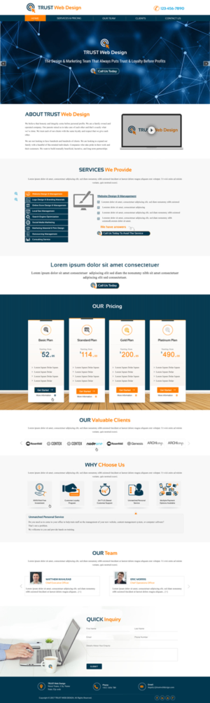 Web Design by harmi_199 for IHUSTLING, LLC | Design: #16654768