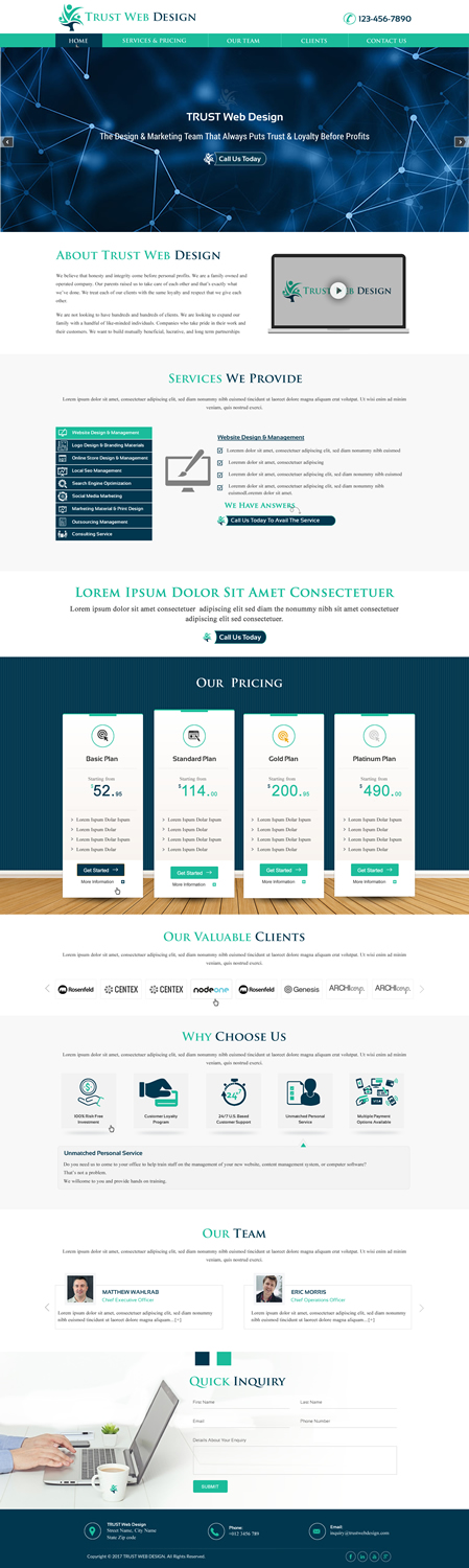 Web Design by HarmiDesigning for IHUSTLING, LLC | Design #16654936