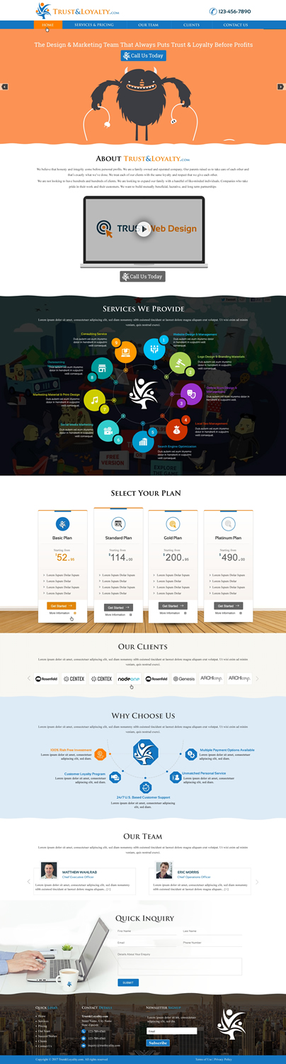 Web Design by HarmiDesigning for IHUSTLING, LLC | Design #16665398