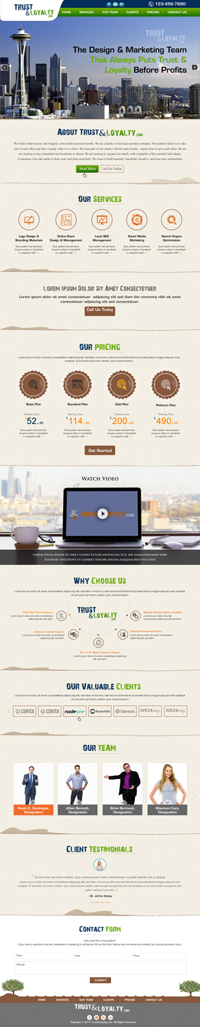 Web Design by HarmiDesigning for IHUSTLING, LLC | Design #16688433