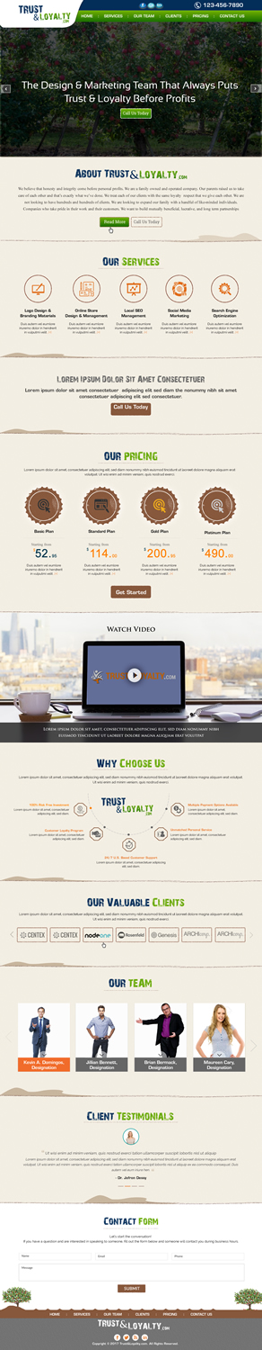 Web Design by HarmiDesigning for IHUSTLING, LLC | Design #16688434