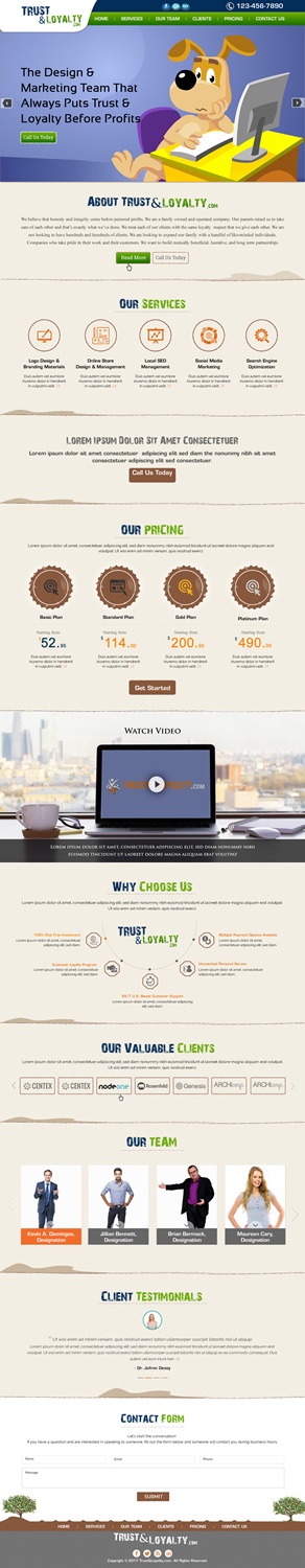 Web Design by HarmiDesigning for IHUSTLING, LLC | Design #16688435